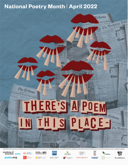 2022 national poetry month poster