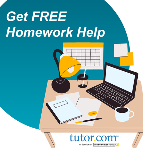 Get free homework help with Tutor.com (small)