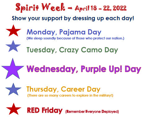 Military Spirit Week