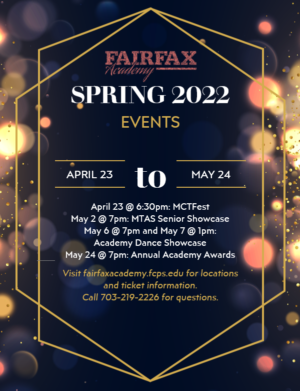 Academy events update