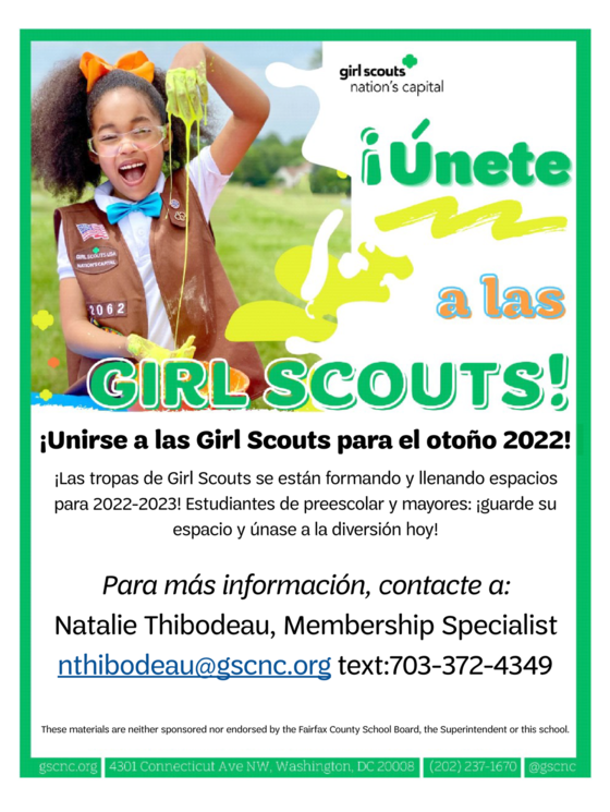 girl scouts spanish