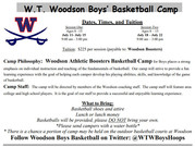 Boys Basketball Summer Camp