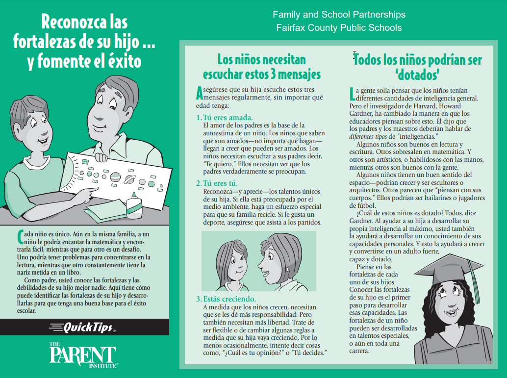 Reconozca fortalezas