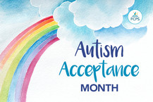 Autism Acceptance Month graphic