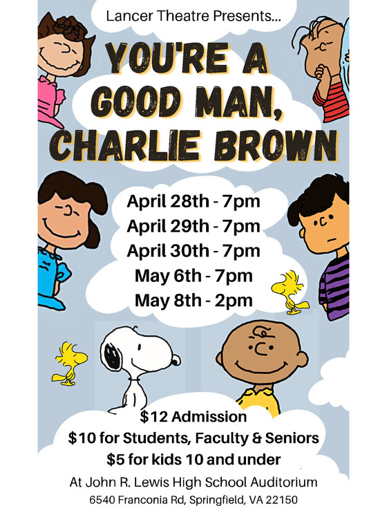 You're a Good Man, Charlie Brown flyer