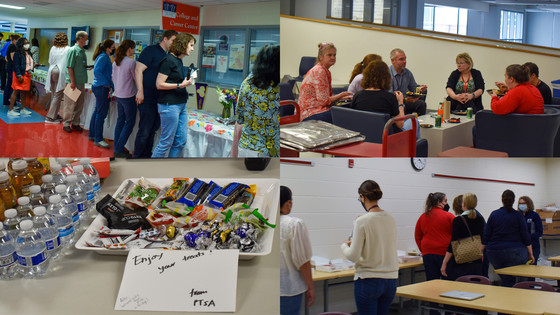 Collage of Photos from Teacher Appreciation Week