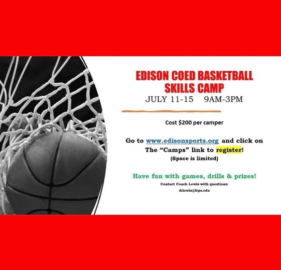 Edison Coed Basketball Skills Camp