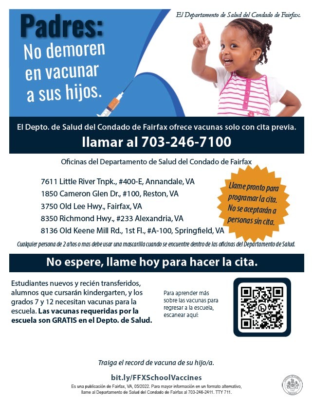 vaccines flyer spanish