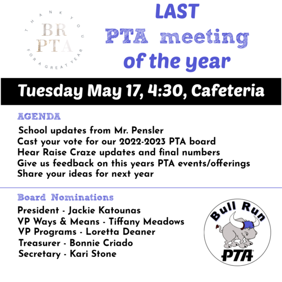 last pta meeting