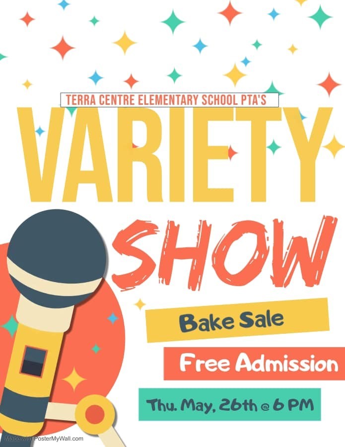 Variety Show Flyer May 2022