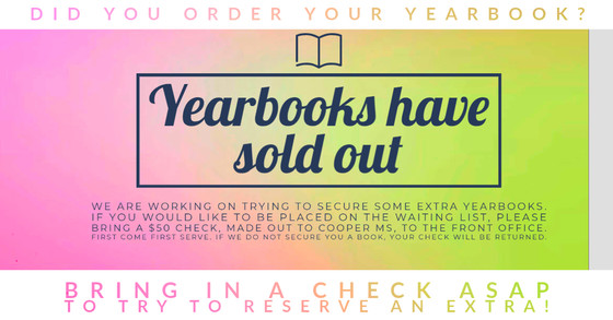 waitlist for yearbook
