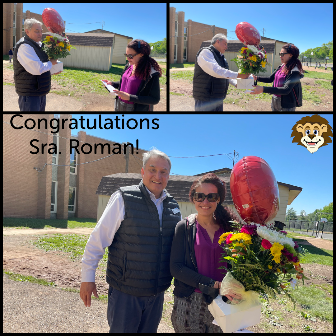 Congratulations Ms. Roman