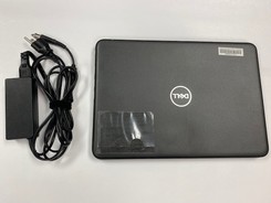 photo of laptop and charger
