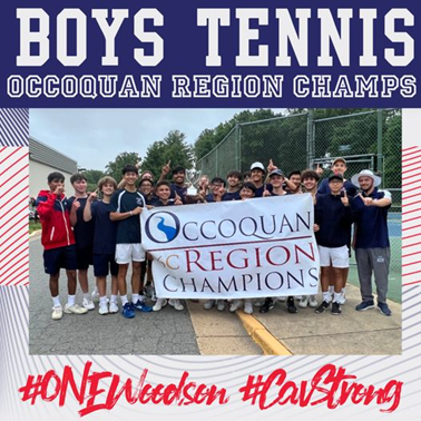 Boys Tennis Occoquan Region Champs