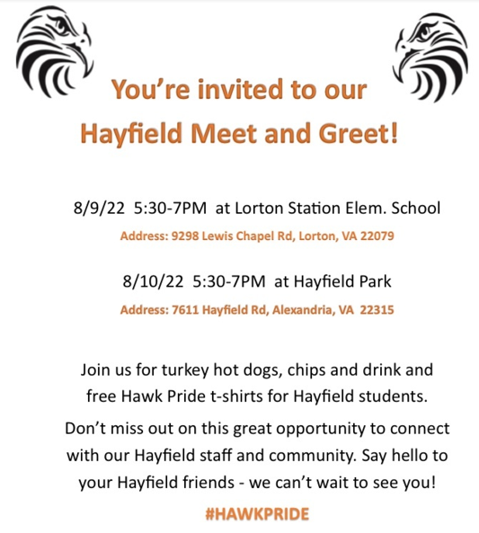 hayfield event