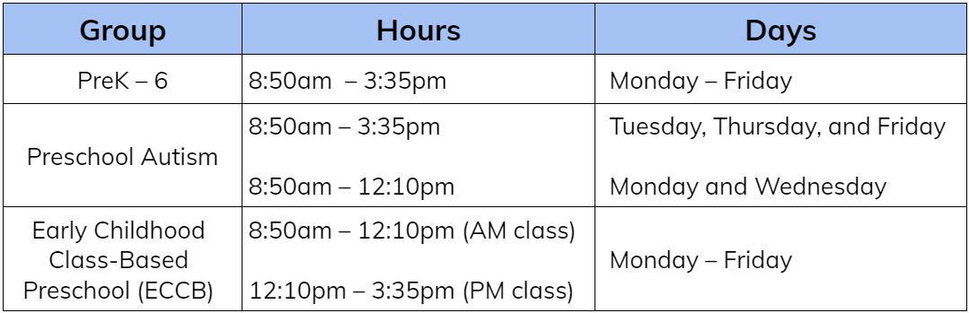 school hours