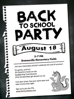 Back to School Party