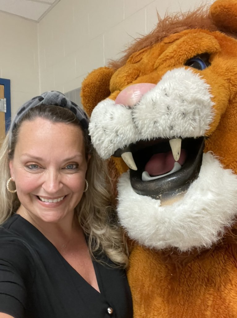 Dr. Aye with Lion