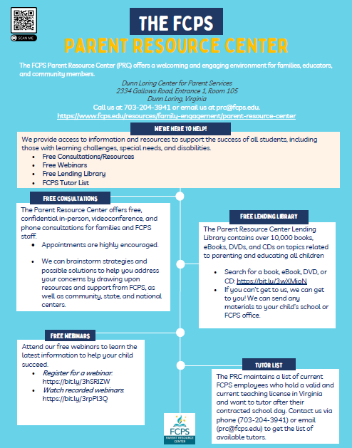 FCPS Parent Resource Center