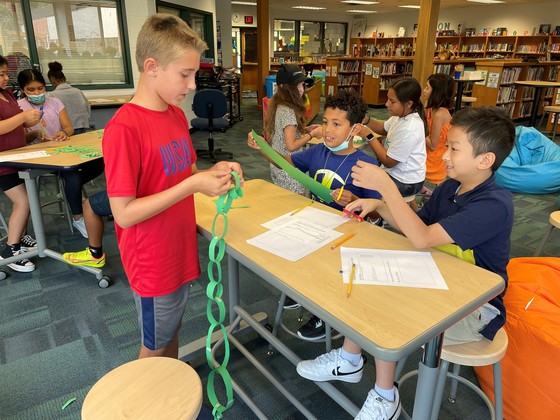 Paper chain challenge