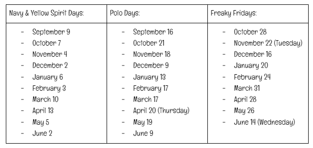 Spirit Days
