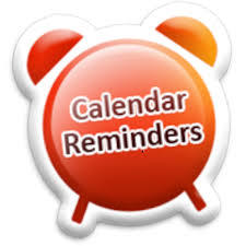Image of calendar reminders