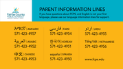 Parent Information Lines