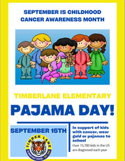 Pajama Day for Childhood Cancer