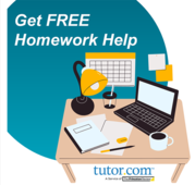 Get free homework help, tutor.com