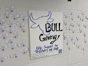 Bull Giving