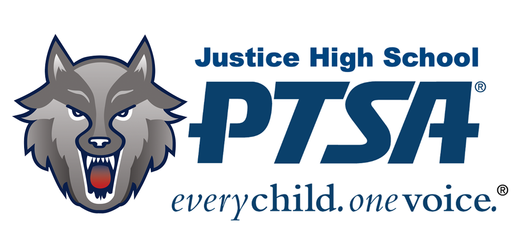 JHS PTSA Wolf Logo Horizontal