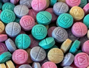 Rainbow Fentanyl pills