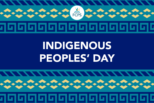 Indigenous Peoples Day is on Monday, October 10th which is a teacher workday in FCPS