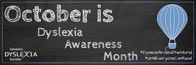 Dyslexia awareness month