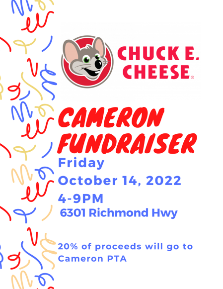 chuck e cheese fundraiser
