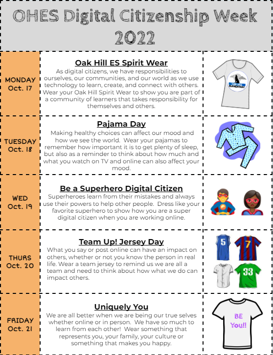 Digital Citizenship Flyer