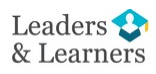 Leaders and Learners graphical logo. 