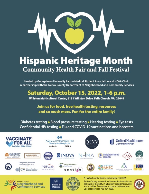 Hispanic Heritage Month Community Health Fair