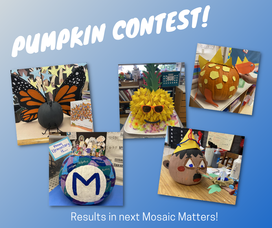 Mosaic Pumpkin Contest 