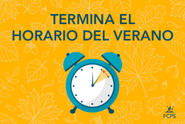 Termina el hora de verano