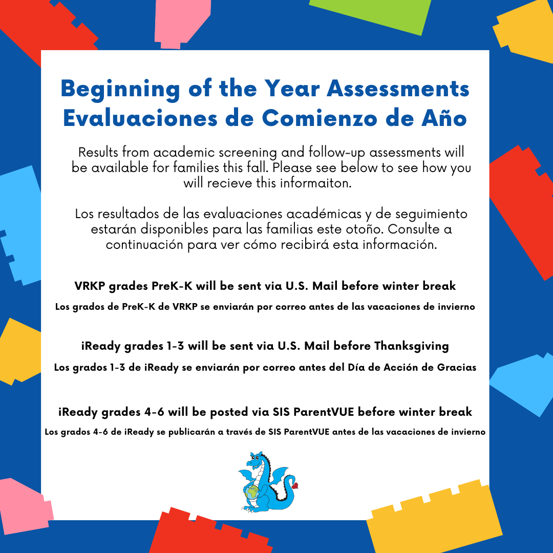 Beginning of the Year Assessments