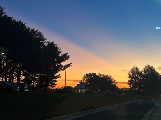Sunrise over Woodson