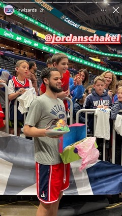 Wizard's Bball player 