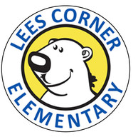 This is a picture of the Lees Corner logo and Blizzard the bear