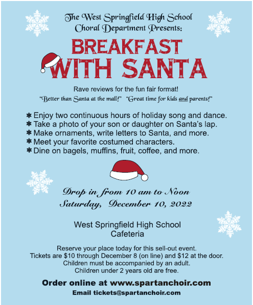 Choral Dept Presents: Breakfast With Santa