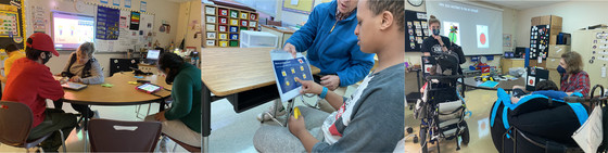 Students in morning meeting 