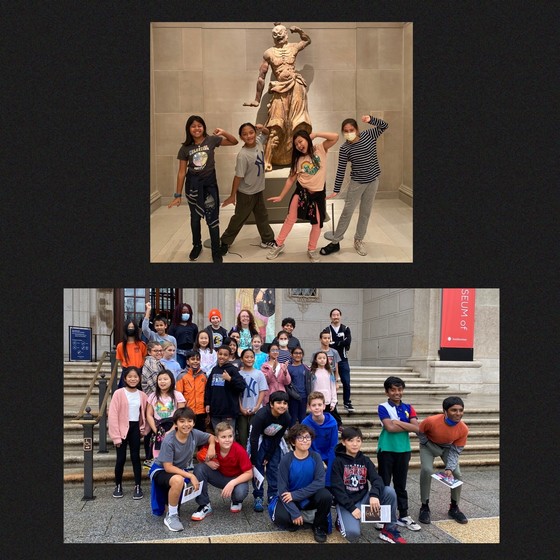 5th graders went on a field trip to the National Museum of Asian Art