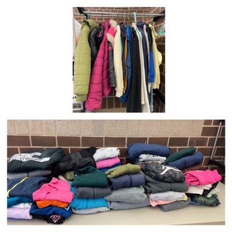 Our lost and found is overflowing. Check to see if you have any belongings there.