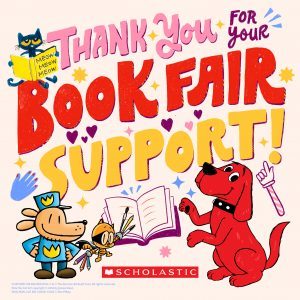 Book Fair Thank You