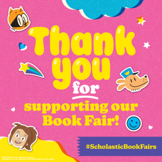 schoalstic book fair thank you